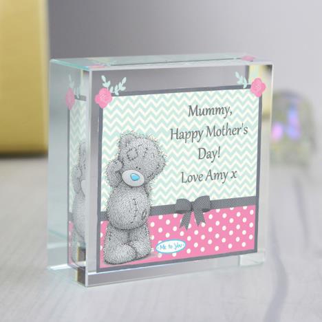 Personalised Me to You Pastel Belle Crystal Block Extra Image 1